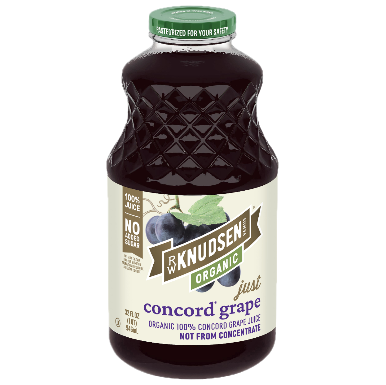 Organic Just Concord Grape Juice, 32-Fluid Ounce — RW Knudsen